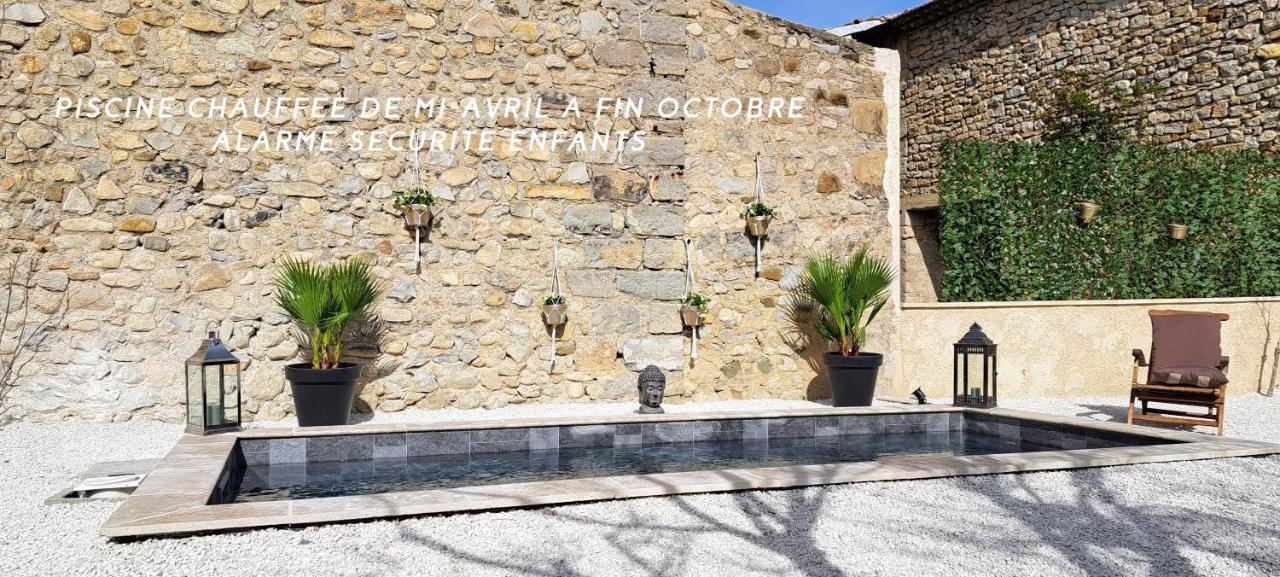 Le Mazet Sainte-Jalle, Piscine Chauffee, Jardin Clos, Barbecue En Baronnies Provencales Экстерьер фото